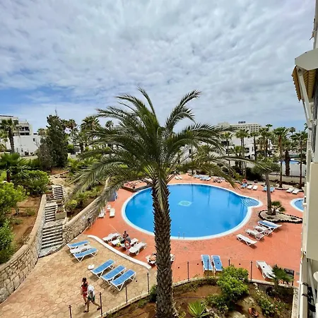 Centro De Playa De Las Americas-Terraza Y Piscina Arona