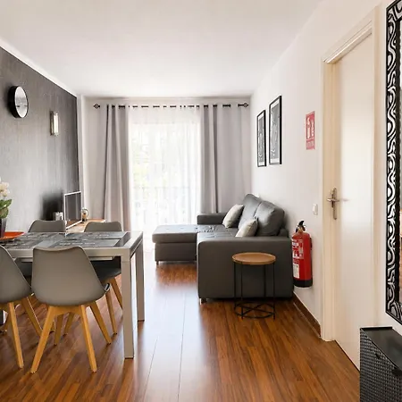 Apartman Centro De Playa De Las Americas-Terraza Y Piscina